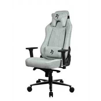 Cadeira gaming Arozzi Vernazza SoftFabric Pearl verde – assento gaming ergonómico, tecido suave