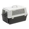 Ferplast Atlas 20 EL transportadora rígida para animais, cinzento/preto