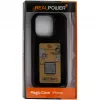 Capa RealPower 504405 para iPhone 16 15,5 cm, preto