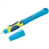 Caneta de tinta permanente Pelikan griffix® para destros - Neon Fresh azul - azul - sistema de cartuchos - azul - plástico - aço inoxidável - destros (820363)
