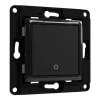 Interruptor de luz Shelly Wall Switch 1 preto