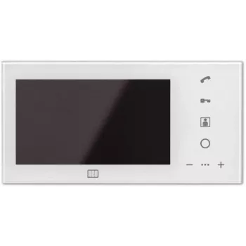 Monitor digital de cores de 7 polegadas ACO INS-MP7 WH para videoporteiros