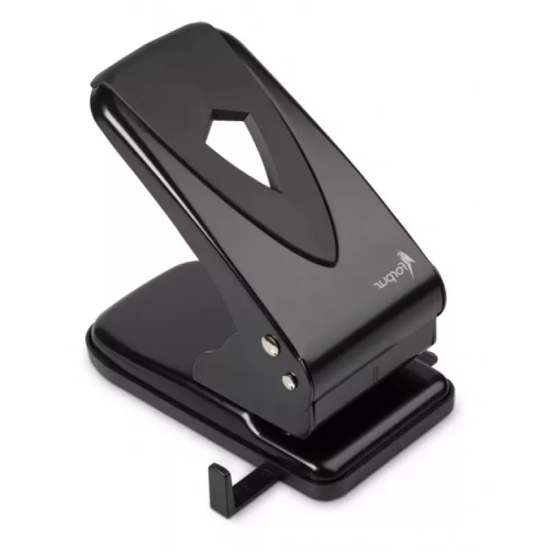 Perfurador Forpus, preto, até 70 folhas, metal 1101-025
