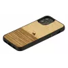 Capa de proteção Man and Wood para iPhone 12 mini — Terra preto