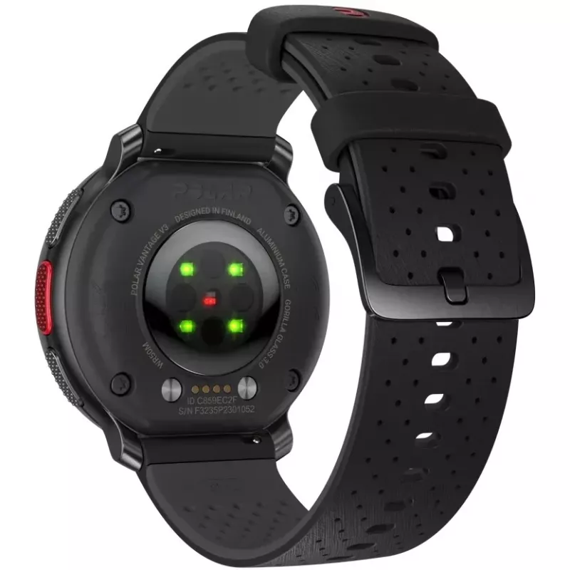 Polar Vantage V3 - Alumínio - Relógio desportivo com pulseira - Silicone - Ecrã 3,5 cm (1,39
