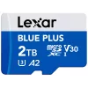 Cartão de memória MicroSDXC Lexar BLUE PLUS 2 TB UHS‑I, 170 MB/s, U3 V30, à prova de água