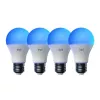 Lâmpada inteligente YEELIGHT W4 Wi-Fi/Bluetooth E27 cor (YLQPD-0011) 4 unid.