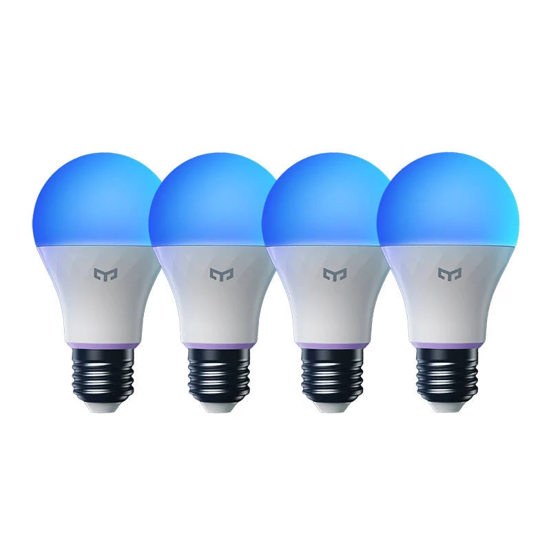Lâmpada inteligente YEELIGHT W4 Wi-Fi/Bluetooth E27 cor (YLQPD-0011) 4 unid.