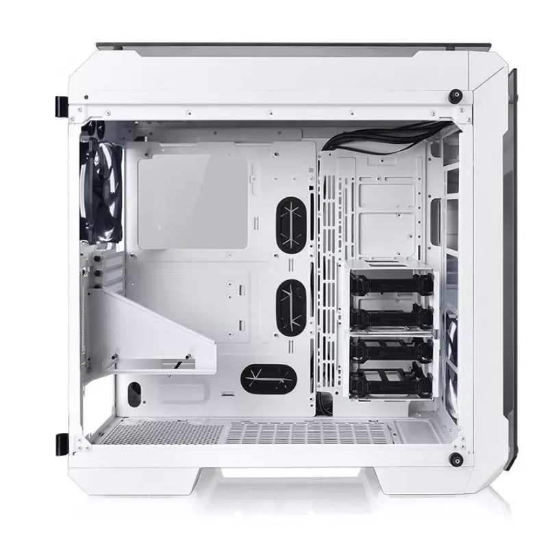 Caixa View 71 Riing Tempered Glass E-ATX Full Tower - Snow Edition