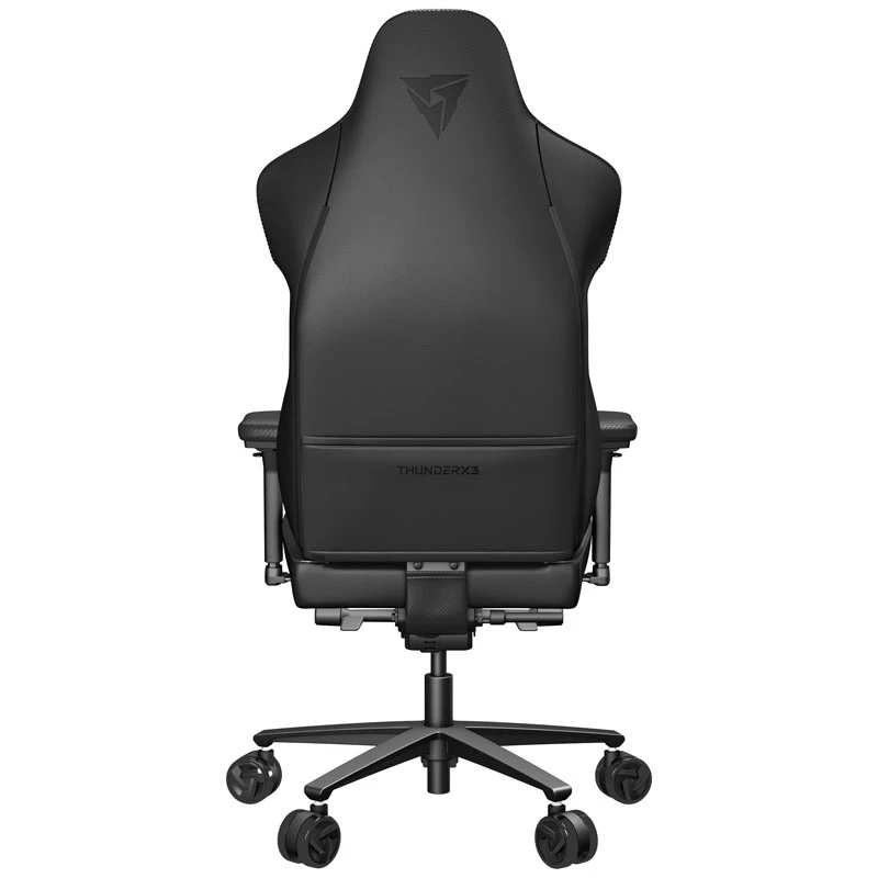 Cadeira gaming universal ThunderX3 CORE Racer assento acolchoado preta