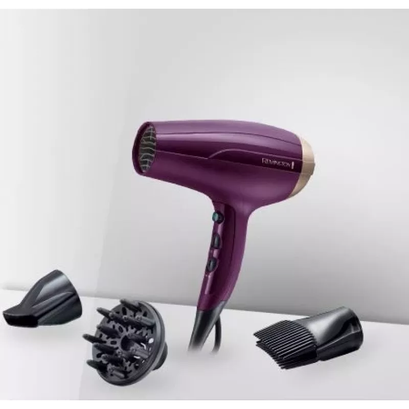 Secador de cabelo Remington D5219 2300 W roxo