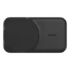 Belkin UltraCharge suporte de carregamento sem fios dobrável 2 em 1 Qi2 de 25 W, preto (WIZ038KQBK)