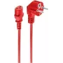 Cabo de alimentação sem marca S/CONN 09-05044 — 3 m, CEE7/7 para conector fêmea C13, 230 V