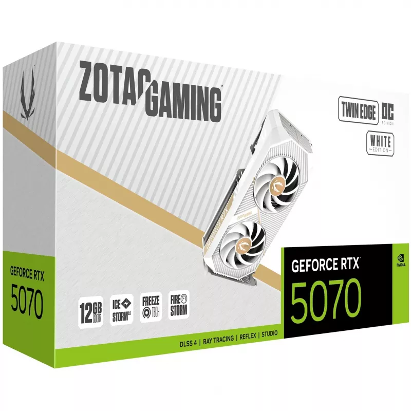 Placa gráfica Zotac GAMING GeForce RTX 5070 Twin Edge OC 12GB GDDR7