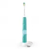 Escova de dentes elétrica Philips 4100 Series HX3689/43 – bateria de iões de lítio integrada, 1 punho, 1 cabeça de escova, modo Daily-Care, turquesa