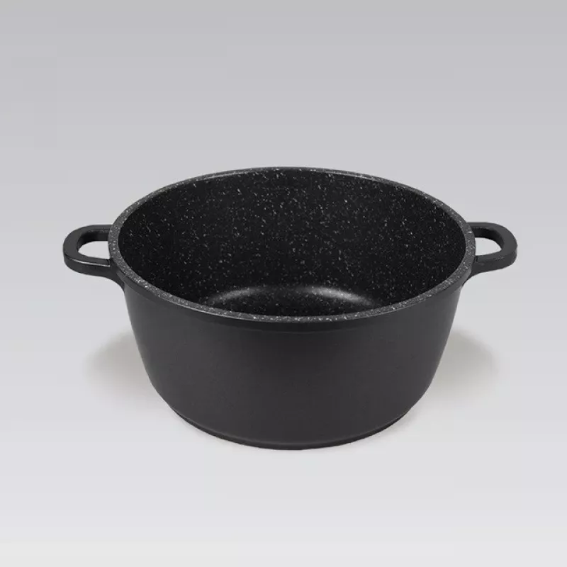 Panela com tampa Maestro MR-4624C 24 cm 4 l preta