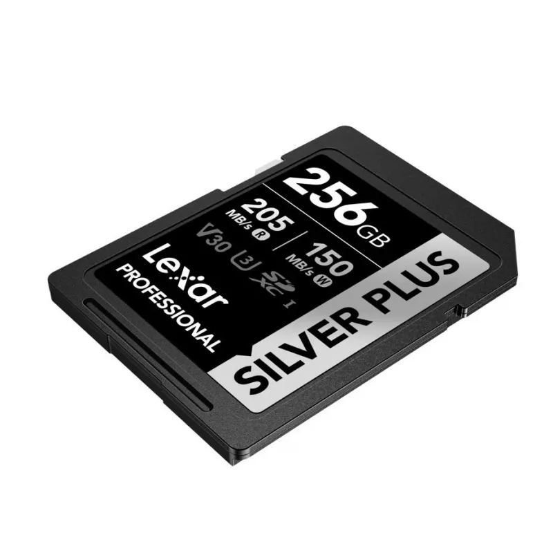 Memória flash Lexar 256 GB UHS-I SDXC SilverP