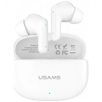 Auscultadores Bluetooth 6.0 E05 TWS branco