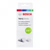 Pastilhas de limpeza Bosch TCZ8001A — branco, pack de 10, pastilhas de limpeza para eletrodomésticos