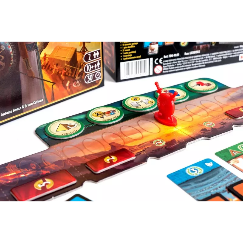 jogo de tabuleiro 7 WONDERS OF THE WORLD – DUEL (VERSÃO POLACA)