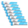 Conjunto de baterias para drone BetaFPV BT2.0 1S 300mAh pack de 8, 3,8V