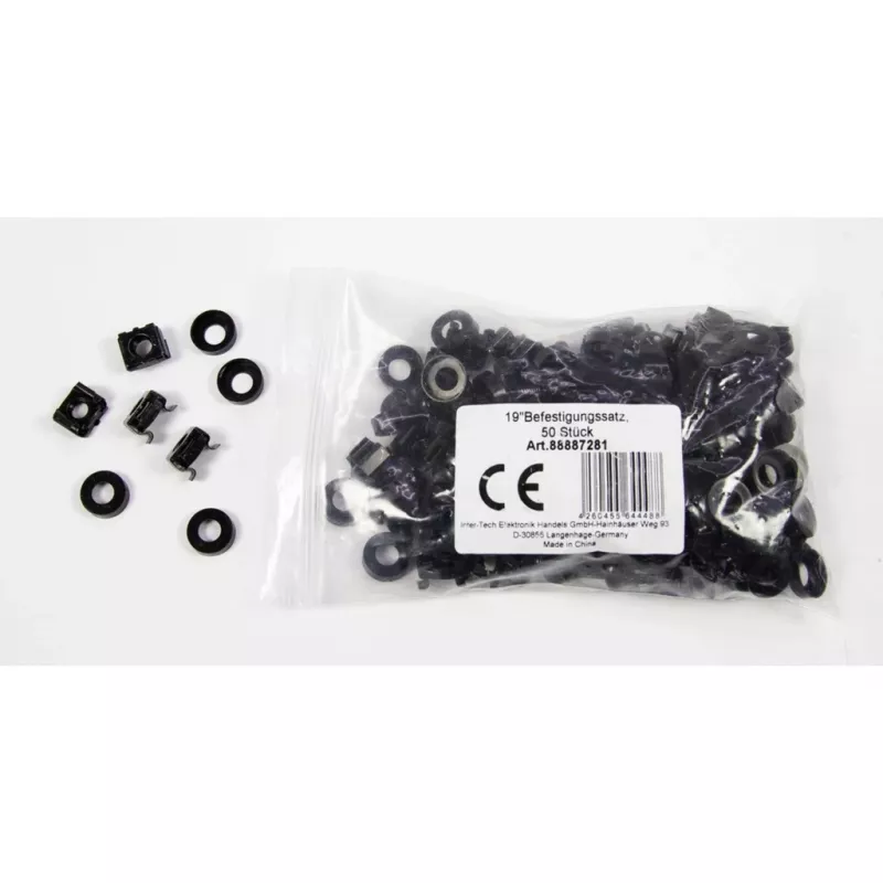 Conjunto de montagem Inter-Tech 88887281 Preto