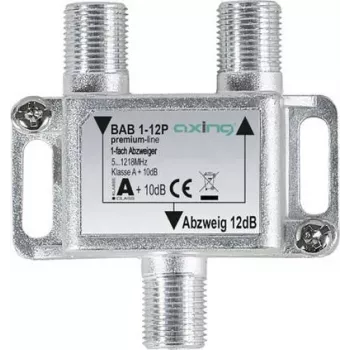 Repartidor de cabo Axing BAB 1-12P cinzento (BAB 1-12P)