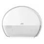 Dispensador de toalhas de papel Tork Mini Jumbo Roll 132×345×275 mm, branco, MPN 555000