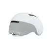 Capacete de bicicleta HJC Calido L — branco/prateado, In-Mold, 58–63 cm, 280 g, 4 aberturas de ventilação, ajuste SELFIT