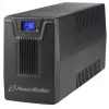 Fonte de alimentação ininterrupta PowerWalker VI 800 SCL FR — UPS Line‑Interactive 0,8 kVA (480 W), 2 tomadas tipo E, USB, RJ-45/RJ-11, bateria 12V 9Ah, torre, preto