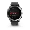 Garmin Fenix E 3,3 cm (1,3 polegadas) AMOLED 47 mm Digital 416 × 416 píxeis Ecrã tátil Aço inoxidável Wi-Fi GPS (Satélite)