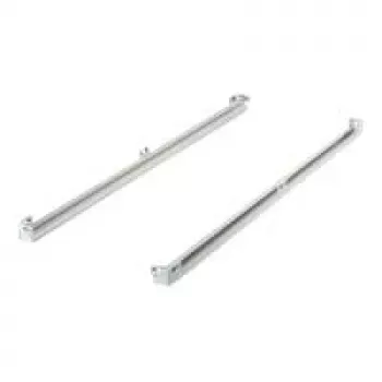 Calha de rack de montagem base Rittal DK TS IT, RAL 7035, pack de 2 (5501.320)