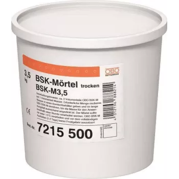 Argamassa para canal de proteção contra incêndio BSK-M 3,5 kg cinzento (7215500)