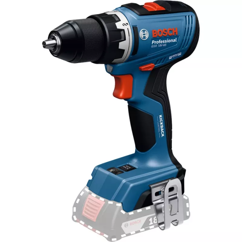 Conjunto Professional 18V, GBH 18V-22 + GSR 18V-65 + GWS 18V-8 Professional, conjunto de ferramentas azul, 2x bateria de iões de lítio 5,0Ah, em 3 L-BOXX