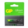 Pilhas alcalinas LR03/AAA GP ULTRA+ pack de 4