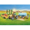 Playmobil 71442 Country: Trator com atrelado e depósito de água – Colheita fresca na quinta – Descobrir o ambiente de forma lúdica – Jogo de faz de conta imaginativo
