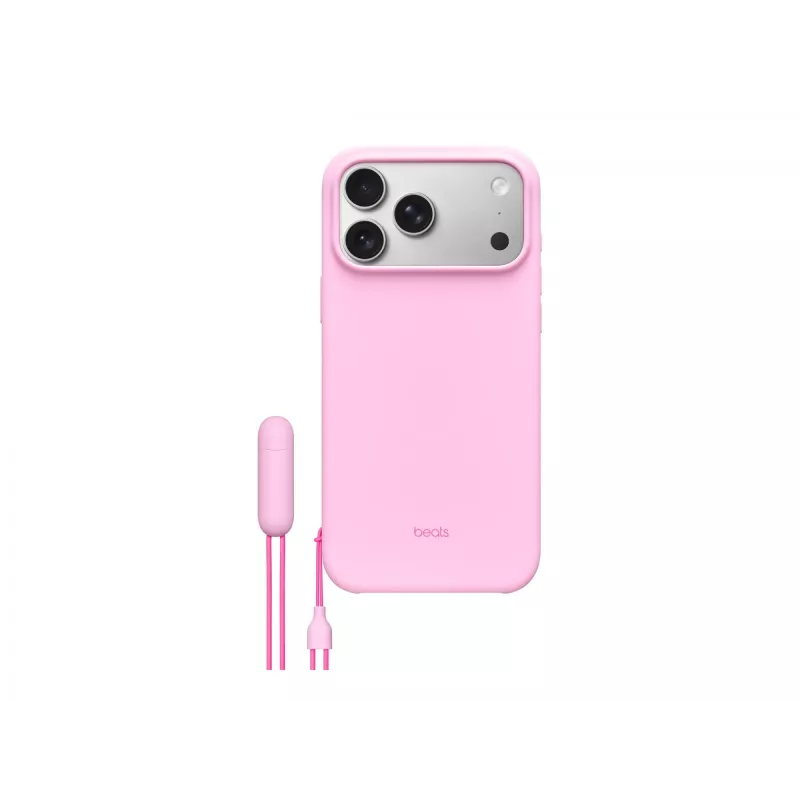 Capa com suporte Beats para iPhone 17 Pro Max com MagSafe e controlo de câmara - Pebble Pink