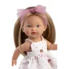 Boneca Llorens Valeria 28 cm – características realistas, corpo macio, cabeça e membros de vinil