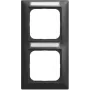 BUSCH JAEGER BJ 1722 NS-915 Moldura com janela de visualização vertical 2 vias (2CKA001754A4939)
