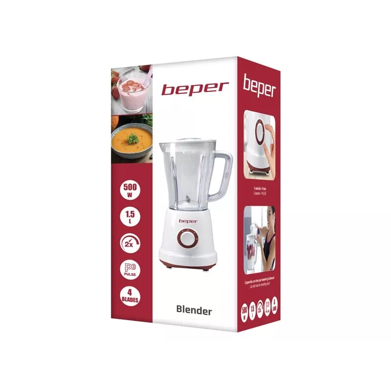 Liquidificadora Beper P102FRU500