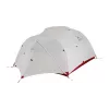 MSR Mutha Hubba NX tenda para 3 pessoas, cinzento, vermelho