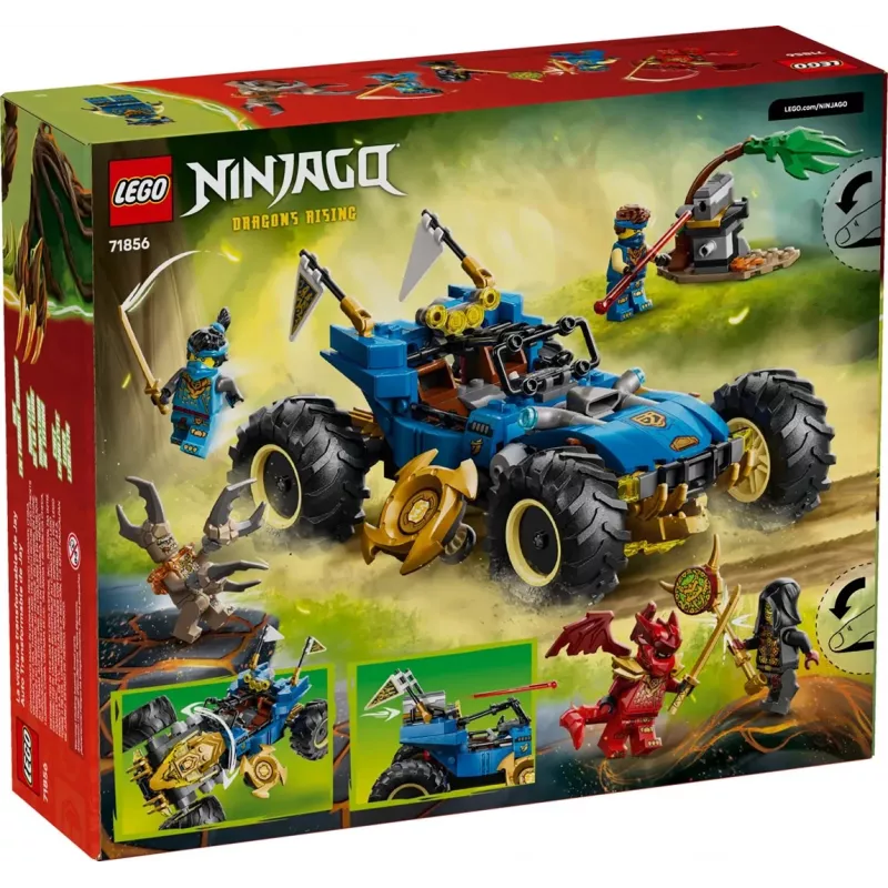 LEGO NINJAGO 71856 Carro transformável do Jay