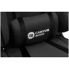 Canyon FCH01 - Crest - cadeira gaming com revestimento em tecido - cinzento