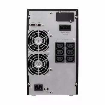 UPS Eaton 9E 2000I fonte de alimentação ininterrupta (UPS) dupla conversão (online) 2 kVA 1600 W 6 saídas AC