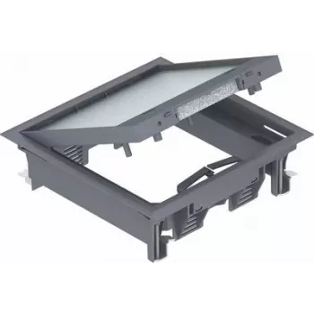 OBO Bettermann mecanismo GES4-2U10T 7011 cinzento ferro (7405145)