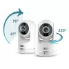Neno Vista – Monitor de vídeo para bebé rotativo com recetor sem fios
