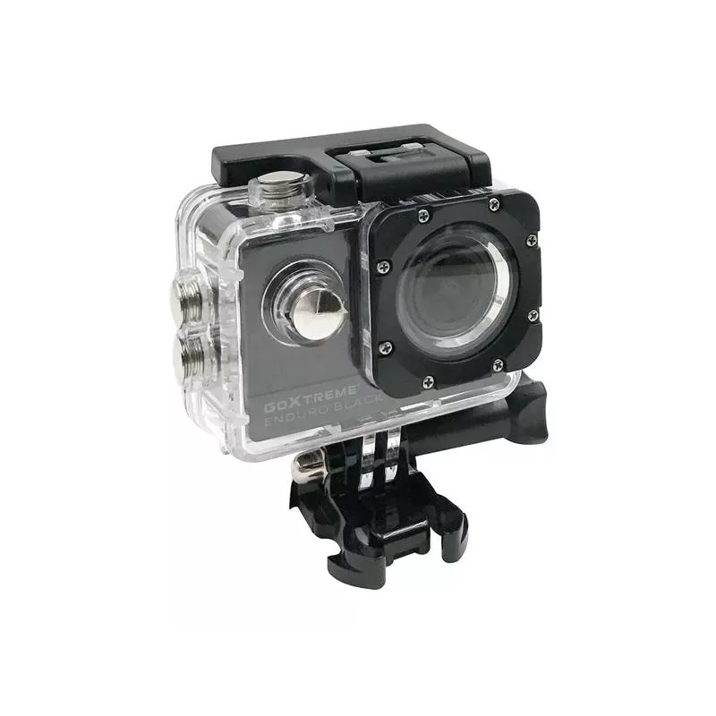 Easypix GoXtreme Enduro Preto - Câmara de ação - montável - 4K / 30 fps - 8,0 MPix - Wi-Fi - à prova de água até 30 m - Preto