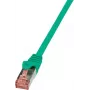Cabo de rede LogiLink 1,5 m Cat.6 RJ-45 S/FTP verde