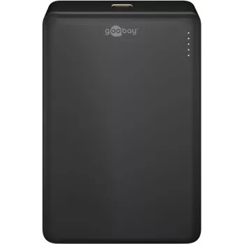 Powerbank sem fios magnética Goobay | 70183 | 10000 mAh | USB-C | preto