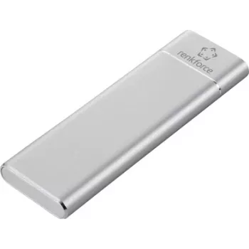 Renkforce RF-HDE-100 Caixa para SSD M.2 USB-C® (USB 3.2 Gen 2) 10 GBit/s M.2 PCIe NVMe 2230, 2242, 2260, 2280 RF-6058280 (RF-6058280)